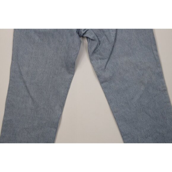 Vintage 90s Guess Mens 33x27 Distressed Relaxed Fit Denim Jeans Blue Cotton USA - Picture 14 of 16